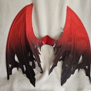 Red and Black Bat Wings Costume For Any Age